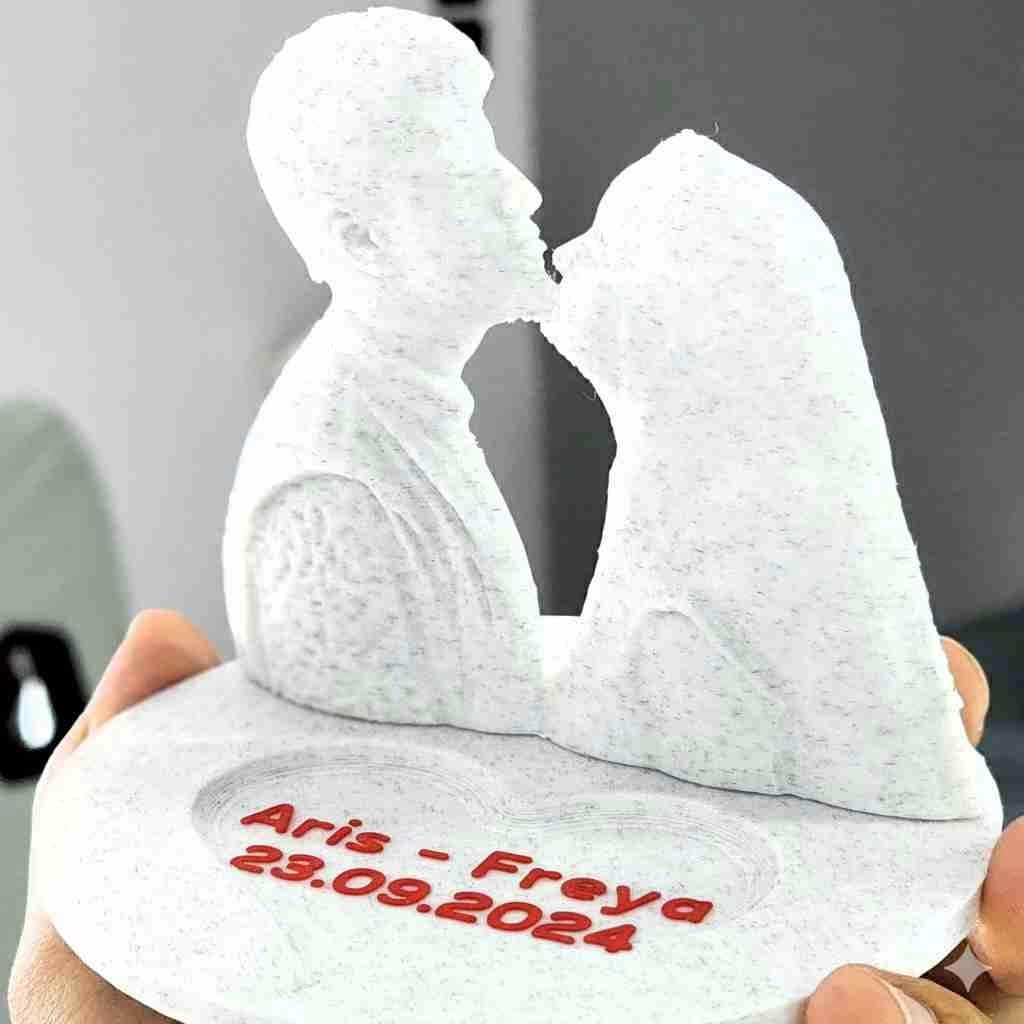 Couple's Romantic Small Jewelry Holder (Customizable, Magnetic) - Image 2